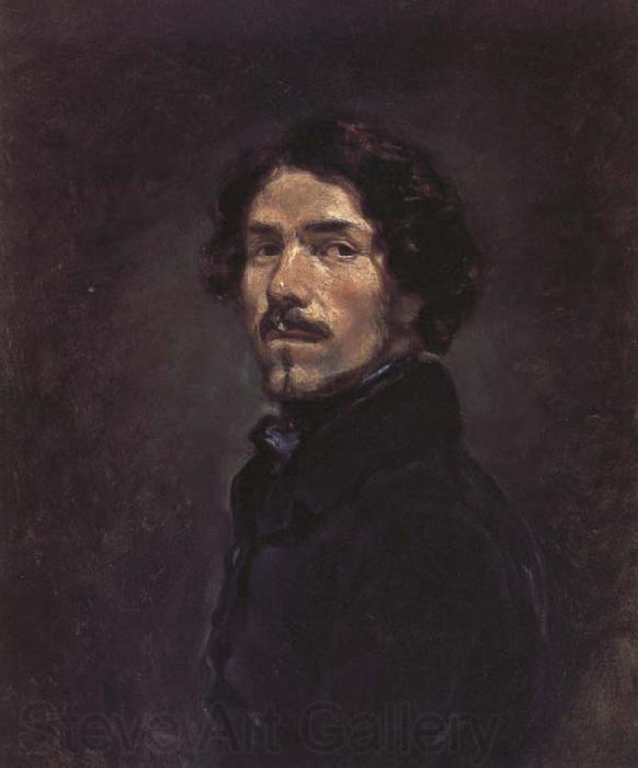 Eugene Delacroix Self-Portrait Norge oil painting art